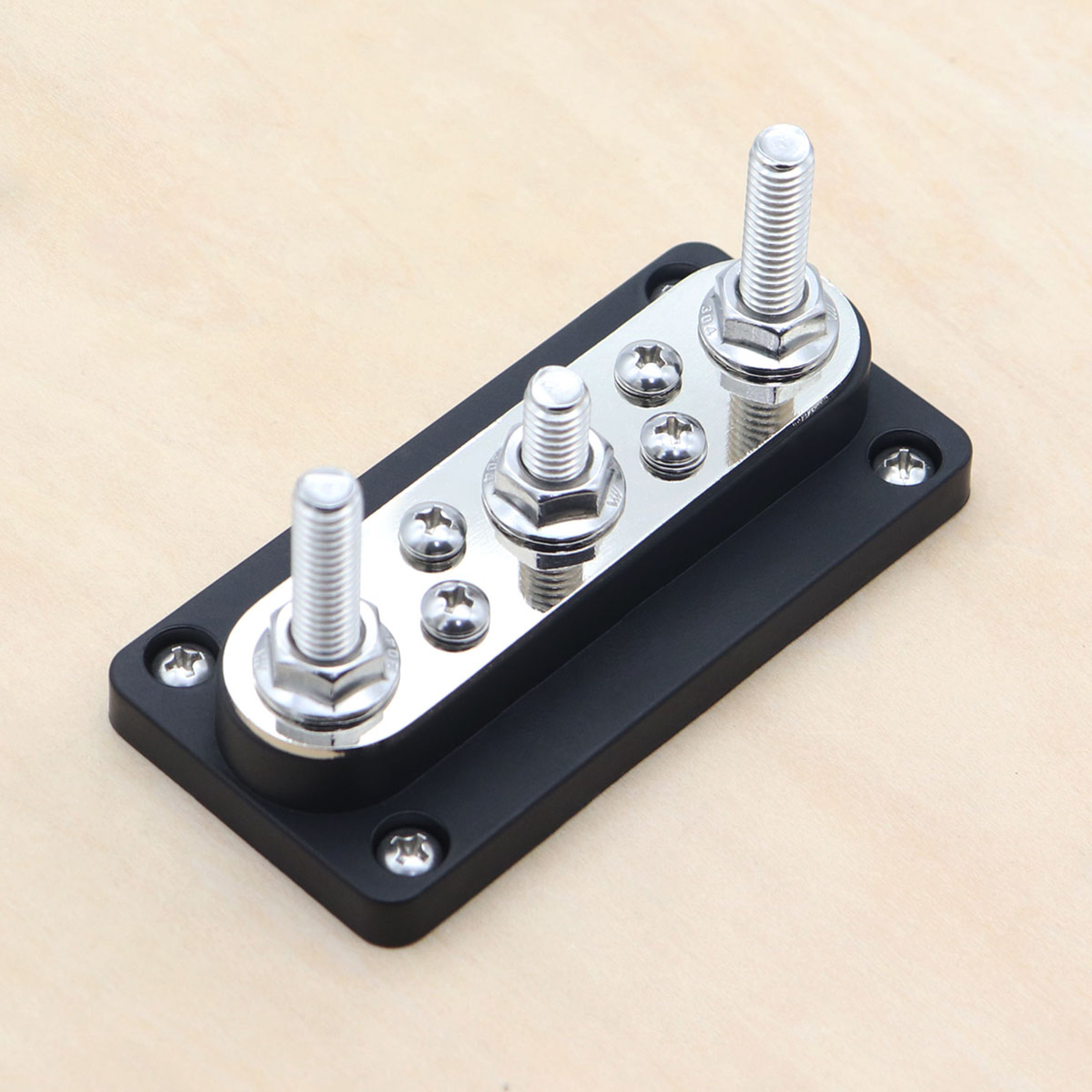 Car Terminal Block Bus 48V 150A Terminal Block Power Distribution Block M8 Termianl Bus for Automobile