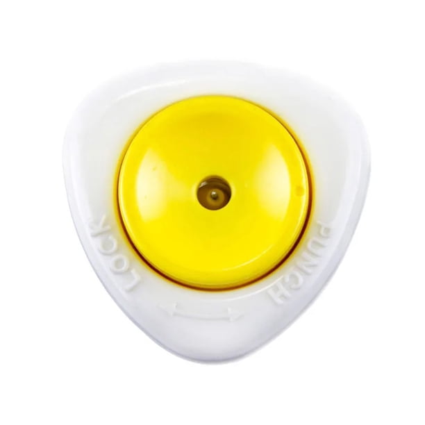 Bsvklp Herramientas para Galleta Aguja Acero Inoxidable para Pelar Fácilmente (amarillo)