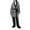 Black, variant on Womens Pajamas Set,Casual Solid Color Hooded Ear Pocket Warm Long Sleeved Top Flannel Long Pants Nightgown Home Suits,Womens Pajama Set
