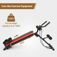 thumbnail image 2 of Memoryfield 2-in-1 Adjustable Ab Bench with LCD Display, Foldable Sit Up Workout Machine for Home Gym, Ab Exercise Equipment for Core Training, 330 lbs Capacity, Red, 2 of 6