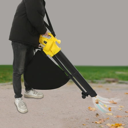 Leaf Blower Mulcher Vacuum Yard Tool Outdoor Leaves Collection Corded Electric