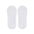 thumbnail image 2 of Deago 5 Pairs Mens No Show Socks Non Slip Low Cut Ankle Socks Casual Thin Invisible Socks for Flat Boat (White), 2 of 8
