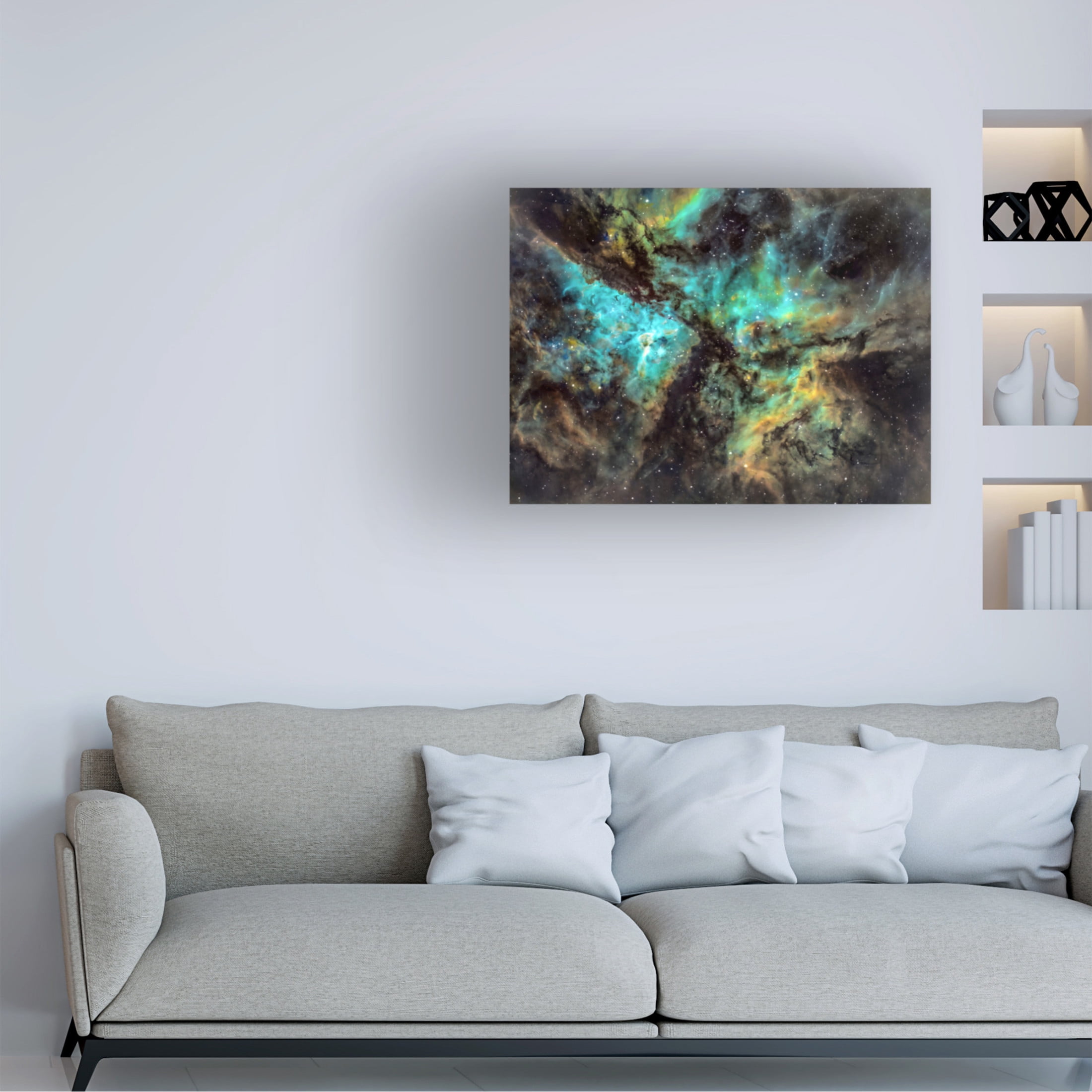 Trademark Fine Art TaranSohal The CORE Canvas Wall Art