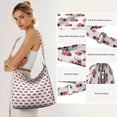 thumbnail image 3 of Sac Fourre-Tout en Toile Coccinelle Mignonne – Motif Dessin Animé à Pois Rouges, Imprimé Coccinelle de Jardin, Réutilisable et Écologique, 3 of 4