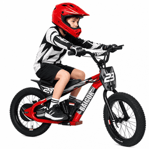 ICEELF 250w Electric Dirt Bike for Kids 8-12 24v Detachable Battery Electric Balance Bike 16 Tires up to 15mph Kids Electric Bike for Outdoor Riding