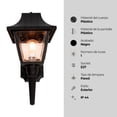 thumbnail image 2 of Lámpara de Pared exterior LámparaYa IP44 2 pack acabado negro 1 luz E27 40W, 2 of 7