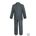 thumbnail image 5 of Infant Toddler & Boy Formal Wedding Party Tuxedo Suit Blue Gray S M L,XL 2T-20, 5 of 8