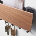 thumbnail image 4 of Toystoory Colgador trasero para puerta, herrajes decorativos, organizador de artículos diversos multifuncional, estante colgante sin Almacenamiento y organización del hogar Color de madera maciza., 4 of 6