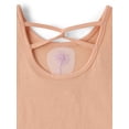 thumbnail image 3 of The Children's Place Toddler Girls Sleeveless Lettuce Tank Top, 3-Pack, Sizes 12M-5T, 3 of 5