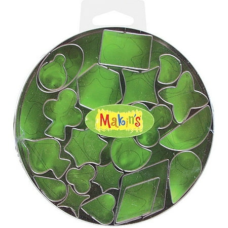 Makin's Clay Cutter Set, Geometric, 22/pkg