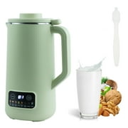 Soy Nut Milk Maker Machine, 20oz Multi-Functional Automatic Milk Machine,Oat,and Dairy Free Beverages with 12 Hours Timer/Auto-clean/Room Temp/Keep Warm/Boil, 36,000R/Min