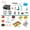 Option 3, variant on Upgraded Jewelry Polishing Buffer Machine Bench Lathe Rock Polisher Adjustable Mini Multi Purpose Home For Gem Metal Woodworking ,Easy to Use