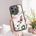 thumbnail image 2 of Muestra tu estilo con una funda de teléfono de goma TPU con estampado de dibujos animados creativos para iPhone, 2 of 4