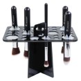 thumbnail image 1 of BEAKEY Estante De Secado De Pinceles De Maquillaje Soporte De Pincel De Maquillaje Plegable Soporte De Secador De Pinceles De Maquillaje De 28 Agujeros - Negro, 1 of 5