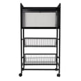 thumbnail image 4 of Modern Bread Rack Coffee Station Microwaves Rack Storage Rack Kitchen Organizer Shelf Rectangular, 4 of 13