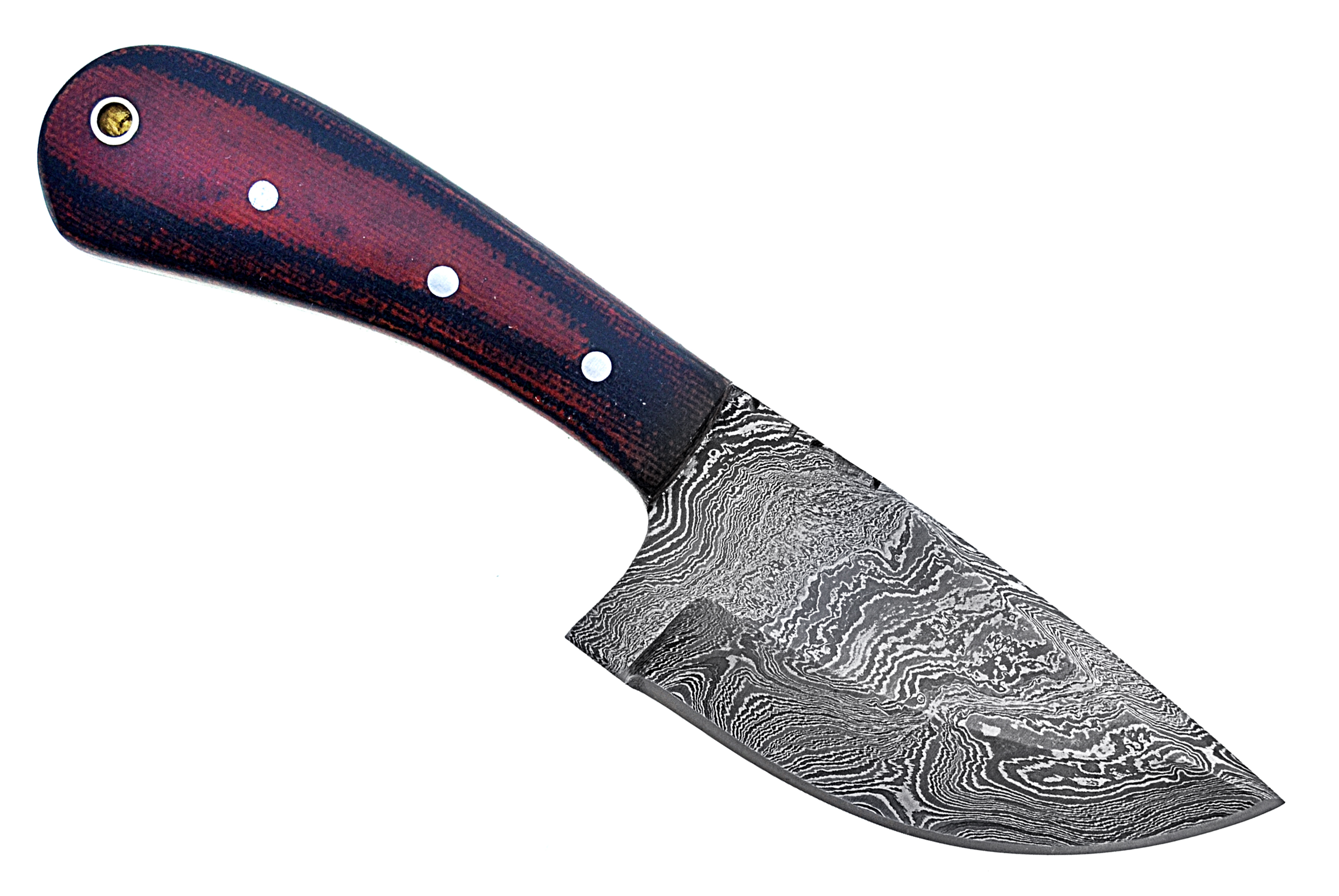 Handmade Damascus Steel Hunting Knife/Skinning Knife SS-17333