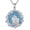 Turquoise, 2 Sisters, variant on 925 Sterling Silver Sisters Necklace for Women Best Friends Bestie BFF Pendant with 18+2 Inches Chain Friendship Jewelry Gifts for Birthday Christmas Graduation