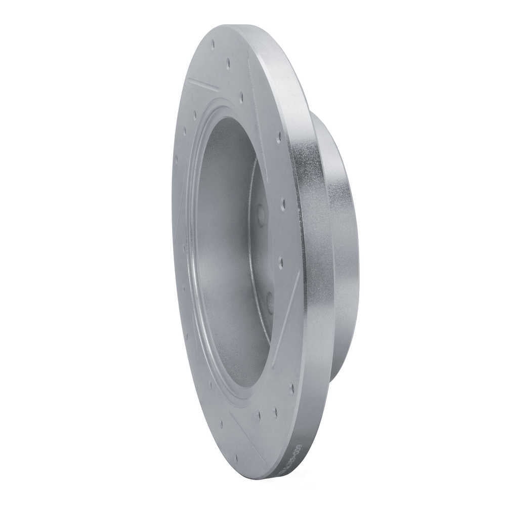 Dynamic Friction Company 631-63175L DFC Brake Rotor - Drilled And Slotted - Silver
