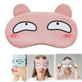 thumbnail image 2 of LYINGF Kids Sleeping Mask Funny Animal Sleep Eye Mask Blindfold for Adults, Soft Cute Eyeshade Cover for Blocking out Lights Sweet Sleep Travel Relax, Nap ﻿, 2 of 5