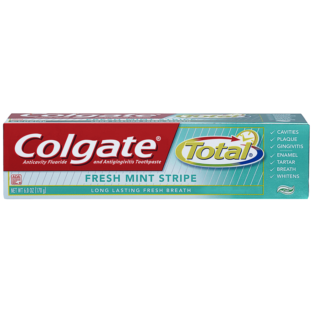 Colgate Total Fresh Mint Stripe Gel Toothpaste 6 Ounce