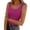 Hot Pink, variant on Women's Square Neck Tank Tops, Ribbed Workout & Casual Camisoles, Seamless Cropped Summer Essentials, Breathable Sleeveless Tops