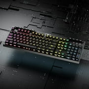 Redragon K513 RGB Membrane Gaming Keyboard, Standard 104 Keys Linear Wired Mechanical-Feel Keyboard
