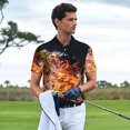 thumbnail image 3 of Bingfone POLO à Boutons pour Hommes, Chemises et T-shirts à Séchage Rapide pour l'Été, Adapté pour les Vacances et les Affaires - Très Grand, 3 of 6