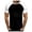 Black, variant on Big and Tall Shirts for Men Fashion Casual Color Matching Round Neck Short Sleeved T Shirt Large Tall Mens Shirts Soft T Shirt Pack for Men Plain Large Mens Medium 3XL