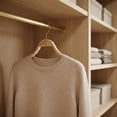 thumbnail image 3 of Unique Bargains 2 Pcs Wood Non-Slip Great Hangers with Clips for Closet Natural 15.7inch, 3 of 6