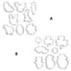 thumbnail image 5 of Cortadores de galletas Stamper 8 Piezas Forma Fondant Molde Acero Inoxidable Herramientas DIY Patrones Múltiples Patrones Dough Galletas Hornear Partes temáticos Kits de Pascua sidaley HA028193-01, 5 of 7