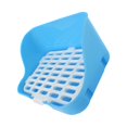 thumbnail image 2 of Litter Tray Rabbit Corner Bed Indoor Outdoor Cleaning Poop Rectangular Shape Cages Indoor Outdoor Cleaning Pot Pets Training Tool Potty Toilet Blue, 2 of 9