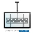 "MountIt! MI501L Ceiling TV Mount Fits 42""90"" TVs Full Motion