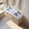 thumbnail image 2 of Vanity Art 72" Double Bathroom Vanity with Sink,,Freestanding Bath Storage Cabinet with Engineered Marble Top, 2 of 5