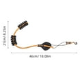thumbnail image 2 of OUNONA Lightweight Golden Adjustable Saxophone Neck Strap with Metal Hook for Multiple Saxophones, 2 of 8
