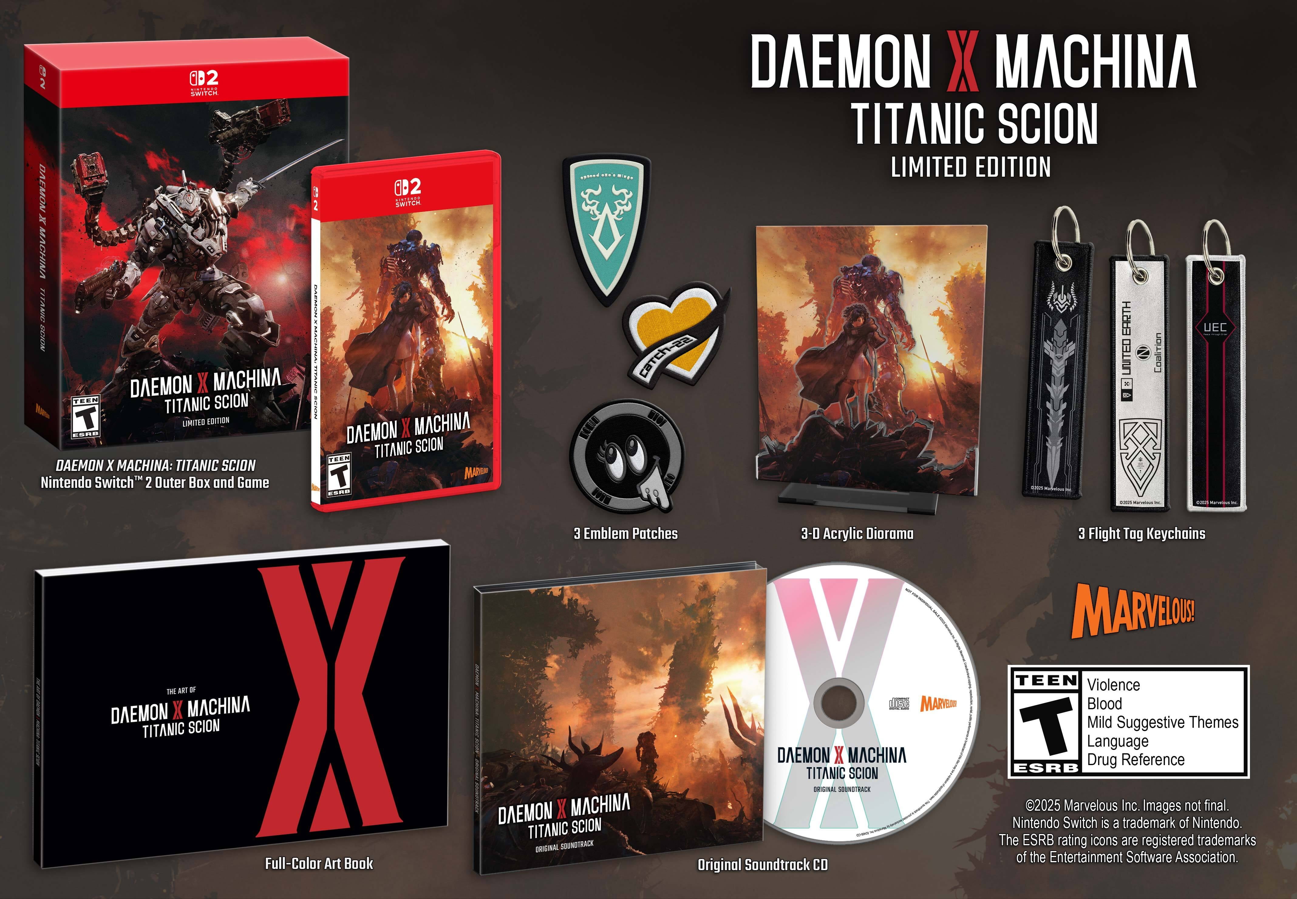 XSEED Games, Daemon X Machina Titanic Scion Limited Edition