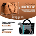 thumbnail image 3 of Dog Purse Carrier for Small Dogs, Cozy Plush Pet Carrier Purse, Secure Harness Clip, Lightweight Dog Tote Bag Carrier for Small Dogs and Puppies, 3 of 8