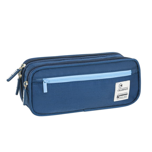 Large Capacity Unisex Stationery Bag – Compact, Washable, Versatile Pencil Case for Students, Teachers, and Office Use
