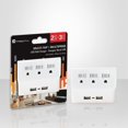 thumbnail image 2 of Xtricity 3-70624 Robinet Mural 3 Prises et 2 Ports USB 2,4 A Blanc, 2 of 2