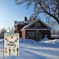 thumbnail image 3 of Merry Christmas The Nutcracker Garden Flag Xmas Winter Small Burlap 12.5x18 Vertical Double Sided Outside Yard Holiday Outdoor Farmhouse Decoration, 3 of 6