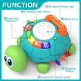 thumbnail image 2 of Baby Toys 6 to 12 Months, Musical Turtle Crawling Baby Toys for 12-18 Months, Early Learning Educational Toy with Light & Sound, Birthday Toy for Infant Toddler Boy Girl 7 8 9 10 11 month 1-2 Year Old, 2 of 7