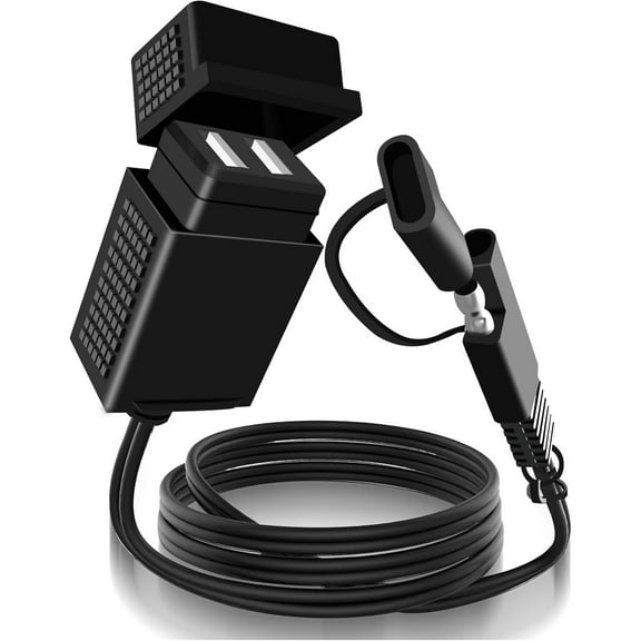 Golf Cart Chargers, 3.1Amp Waterproof Motorcycle Dual USB Charger