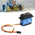 thumbnail image 1 of Servo Haute, Basse Consommation Servo Direction 25 T pour Voiture 1/10 RC, 1 of 8