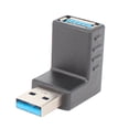 thumbnail image 3 of Methold Adaptador de 90 grados Hub Transmisión de datos Macho a hembra USB Conventer Conector USB 3.0 Juegos de teclado y mouse para computadora, 3 of 6