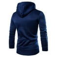 thumbnail image 2 of Men's Fashion Hoodies & Sweatshirts Women Sweatshirt Mens Slim Fit Zip Up Hoodies Sweatshirt Lightweight Long Sleeve with Kanga Pocket, 2 of 2