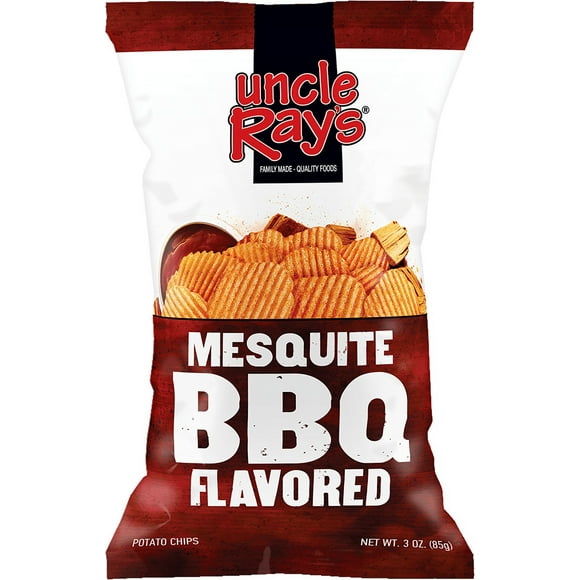 Uncle Rays' Mesquite BBQ Chips 127.5g