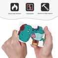 thumbnail image 6 of Kll Cute Dinosaur Wall Plate,Gloss Finish,Standard Size 1 - 5" X 3", Polycarbonate Thermoplastic,Electric Receptacle Plug Covers, 6 of 8