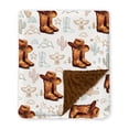 thumbnail image 1 of Manta Locobird Western Baby Minky de 76 x 102 cm, suave y cálida, 1 of 7