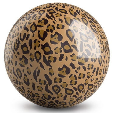 On The Ball Bowling Leopard Undrilled Bowling Ball