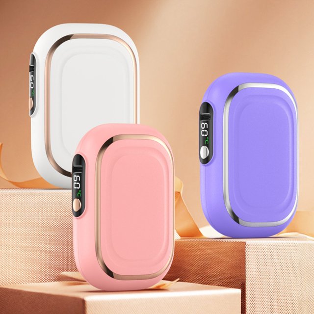 Sentmoon Handwarmer Electric Hand Warmer Birthday Gifts for Women Aluminium Hand Warmer Winter Cold Warmer Digital Hand Warmer Feeling Hand Warmer Gift Model Premium Feeling Gift
