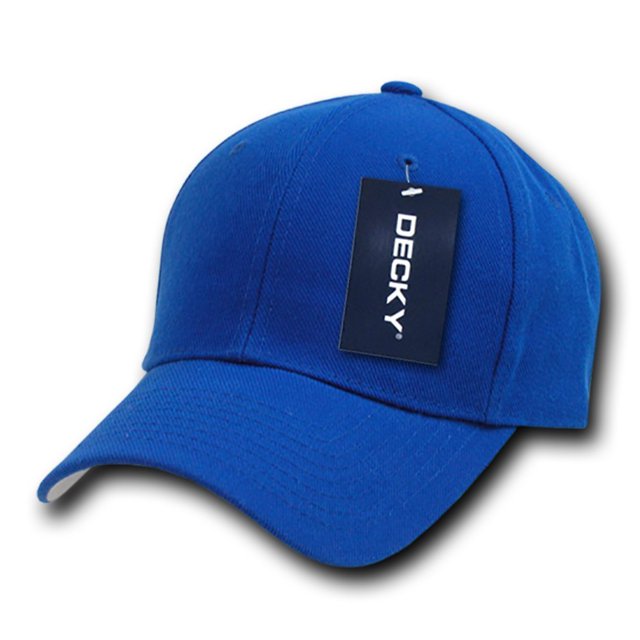 DECKY Casquette Ajustée, Royal, 6 3/4